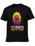 So Many Idiots Only One Scythe Halloween T-Shirt