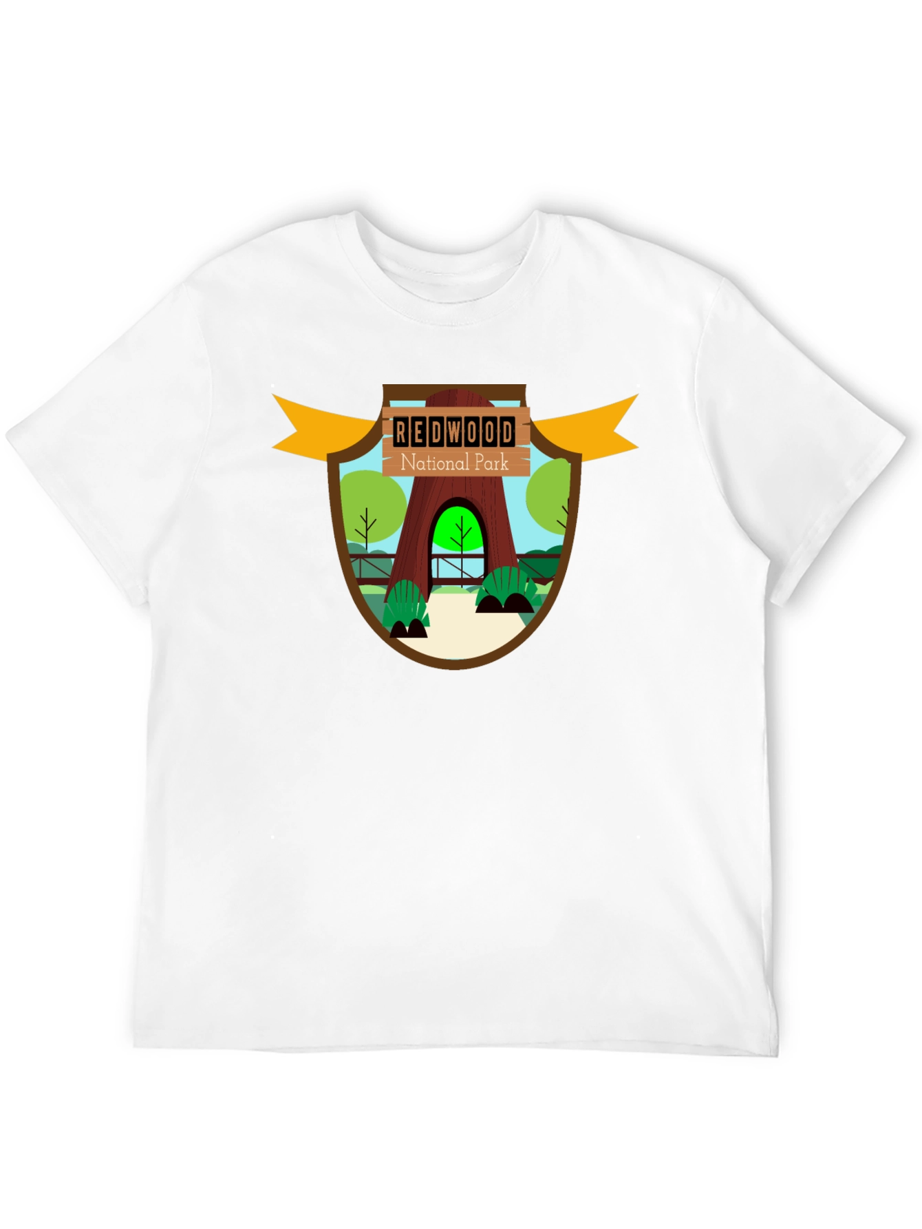 Redwood National Park Graphic Tee - Black