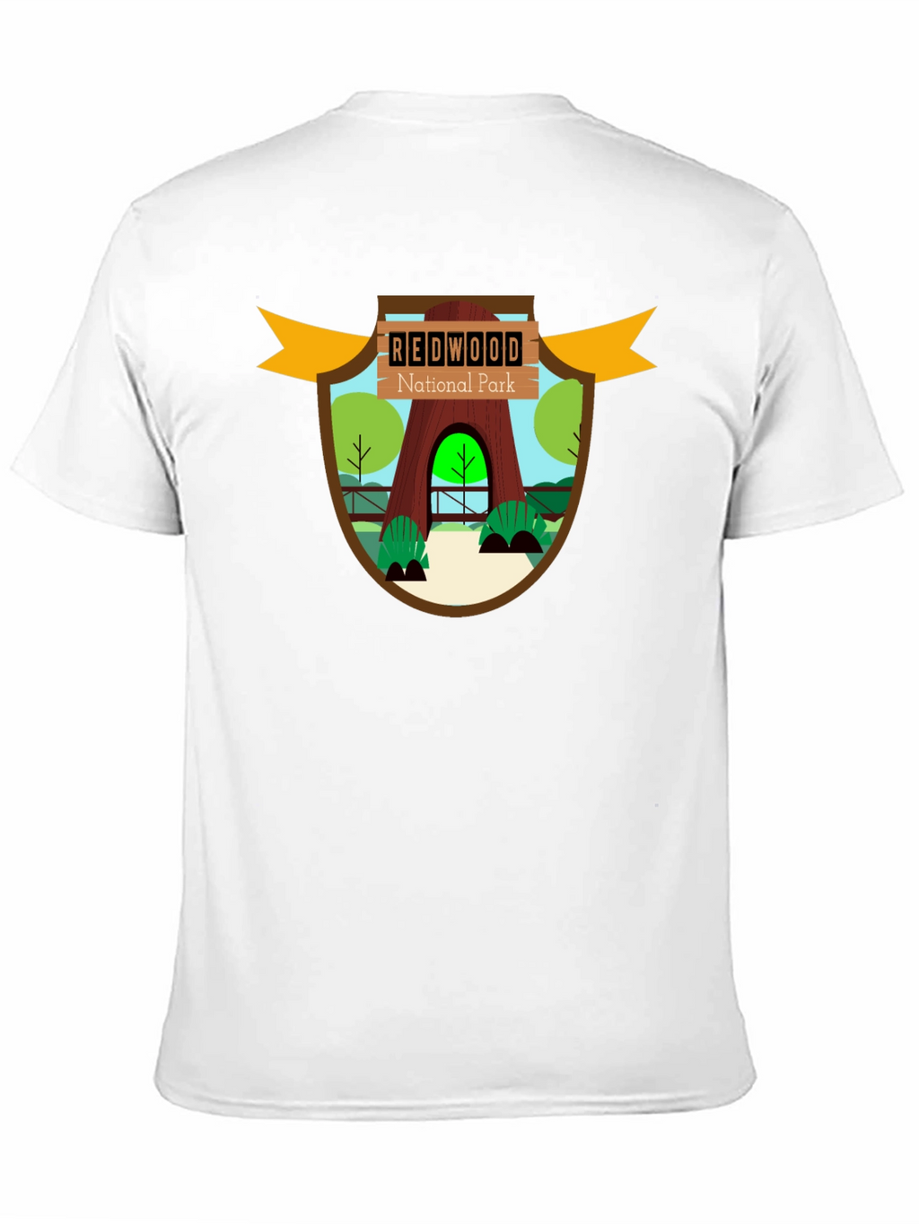 Redwood National Park Graphic Tee - Black