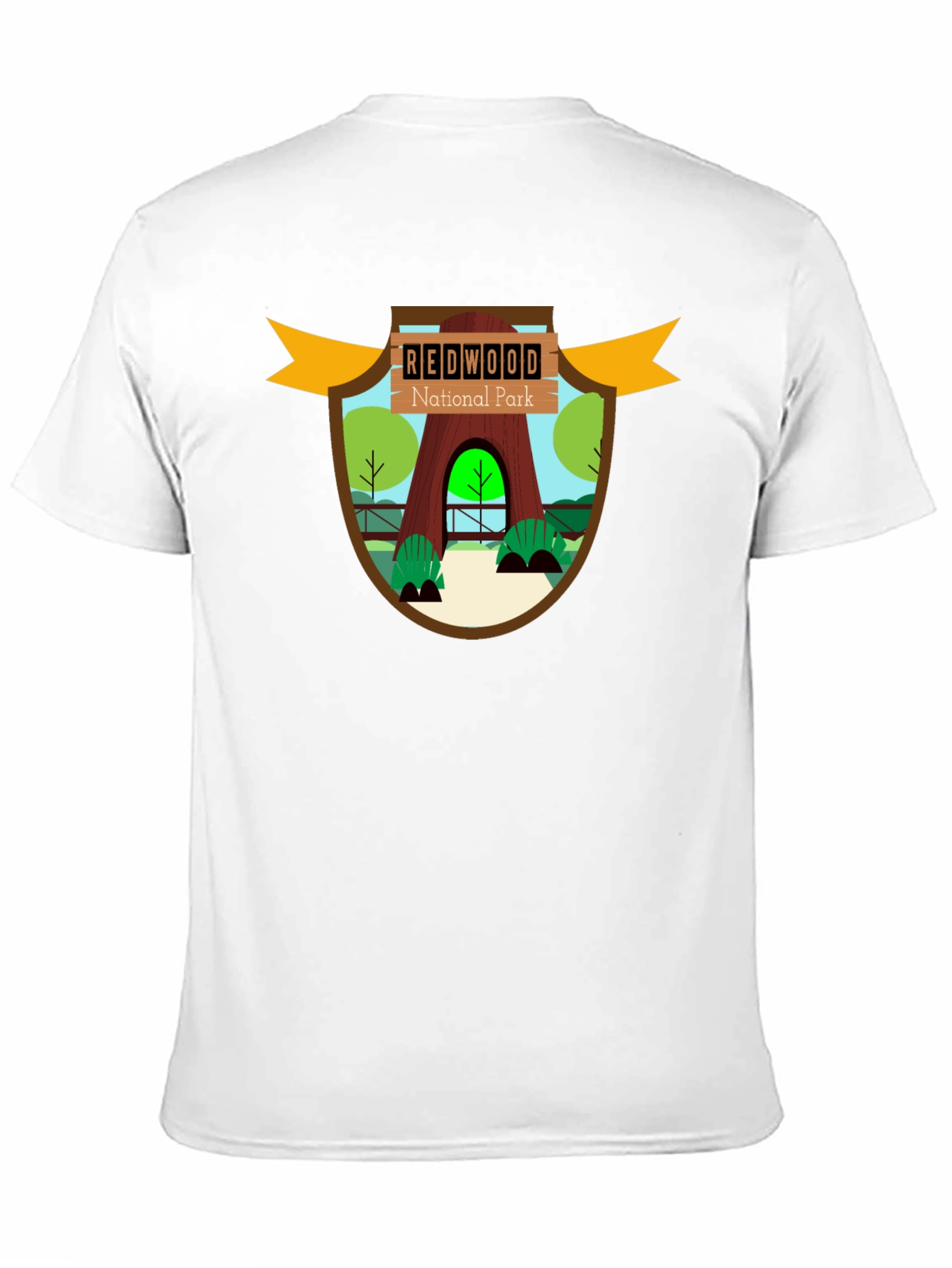 Redwood National Park Graphic Tee - Black