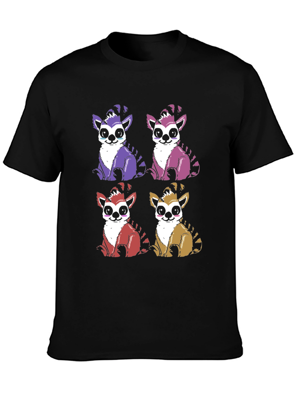 Lemur Graphic Print Tee