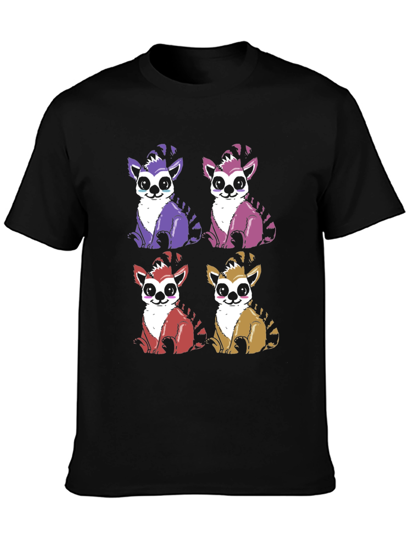 Lemur Graphic Print Tee