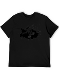 BMX Rider Graphic Tee - Cool Black T-Shirt