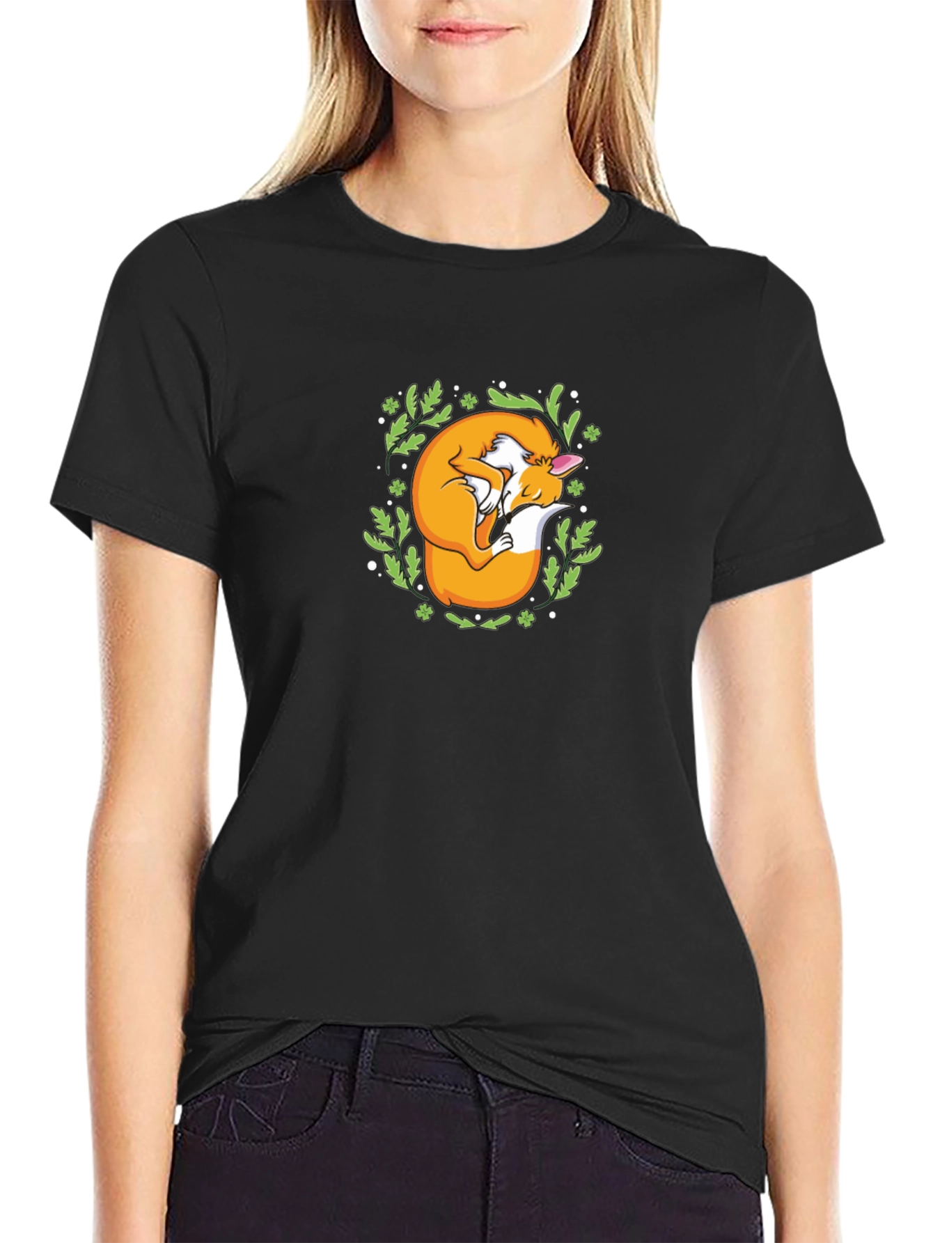 Sleeping Fox T-Shirt - Cozy & Stylish