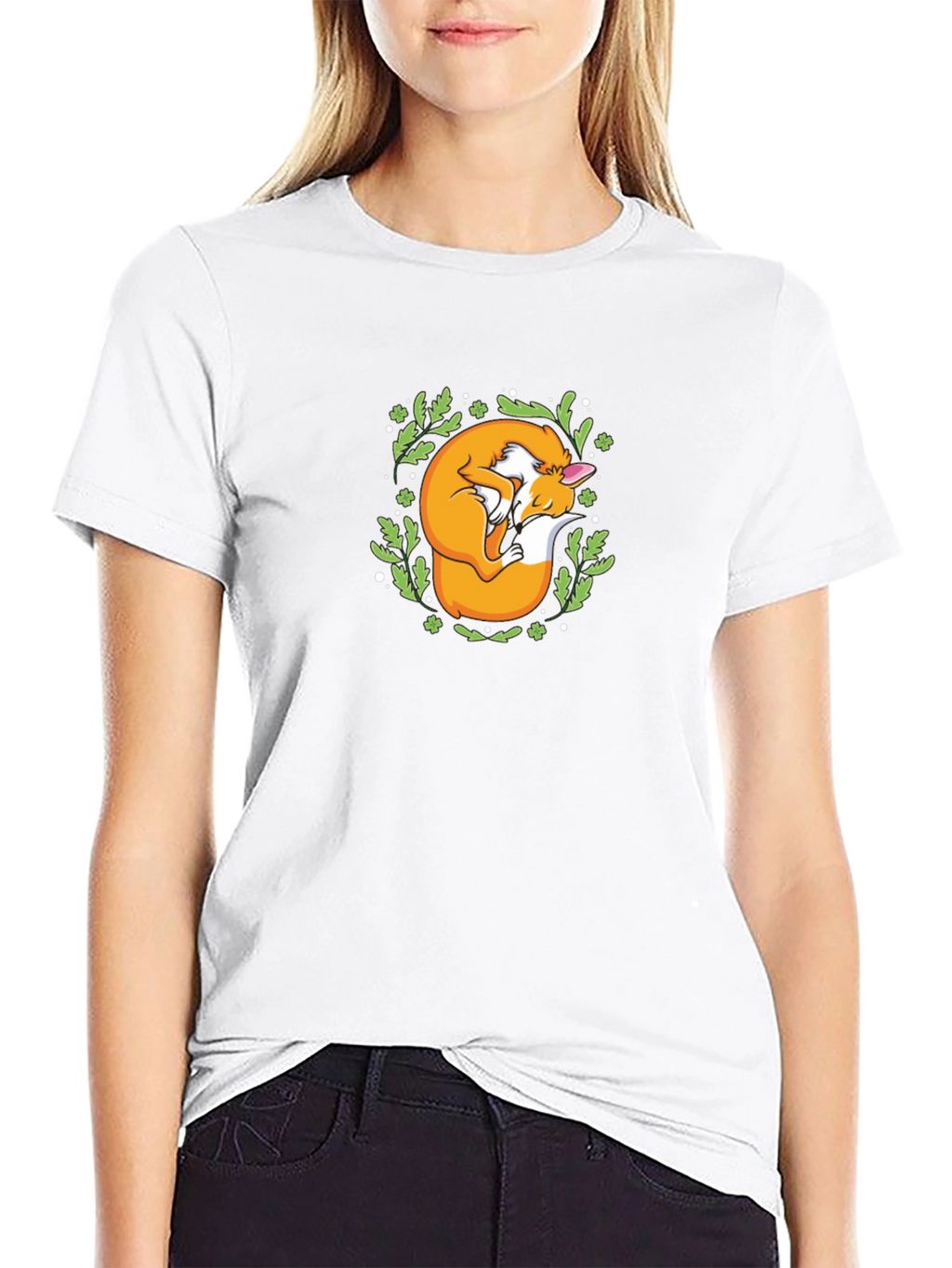 Sleeping Fox T-Shirt - Cozy & Stylish