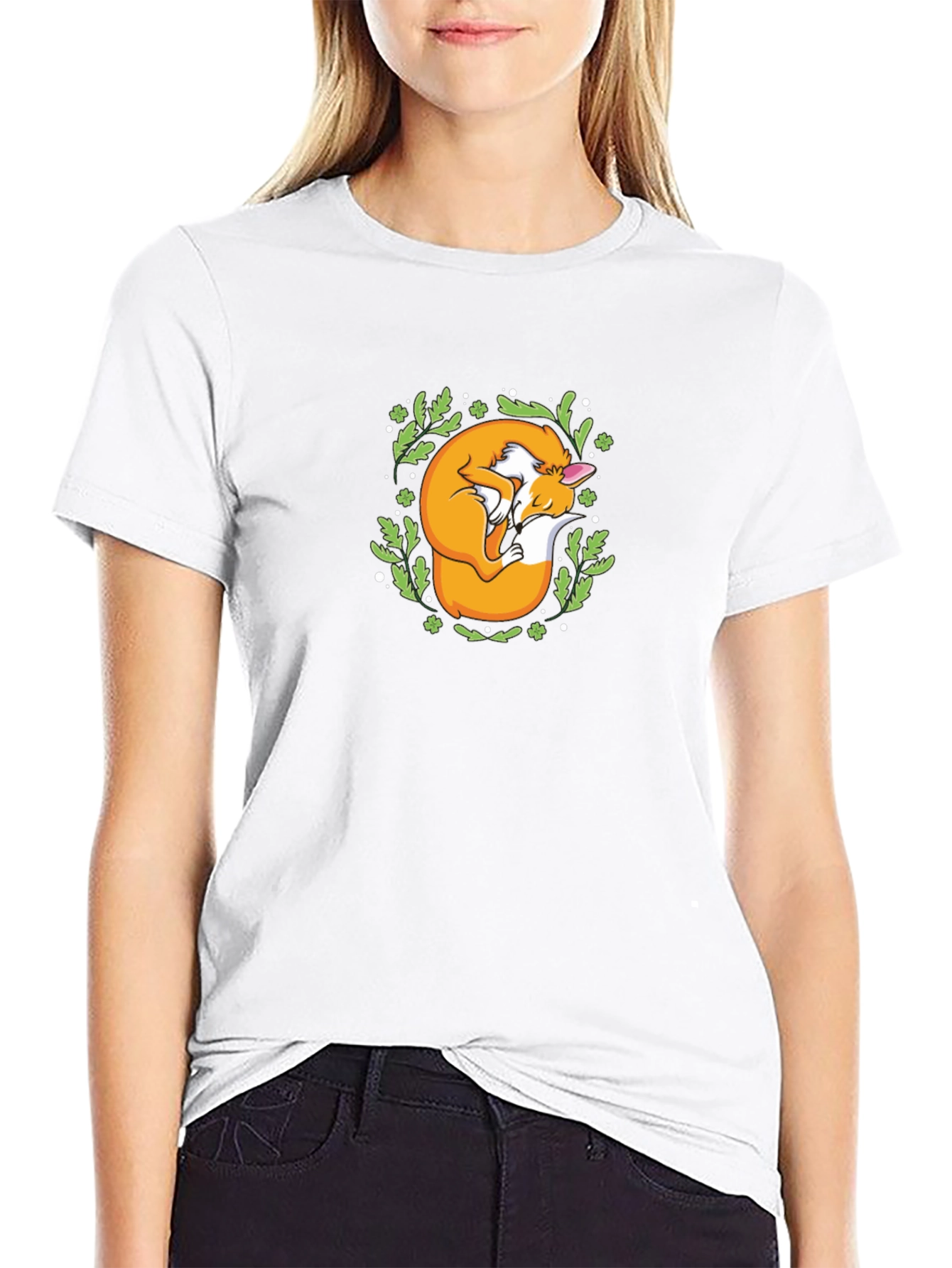Sleeping Fox T-Shirt - Cozy & Stylish
