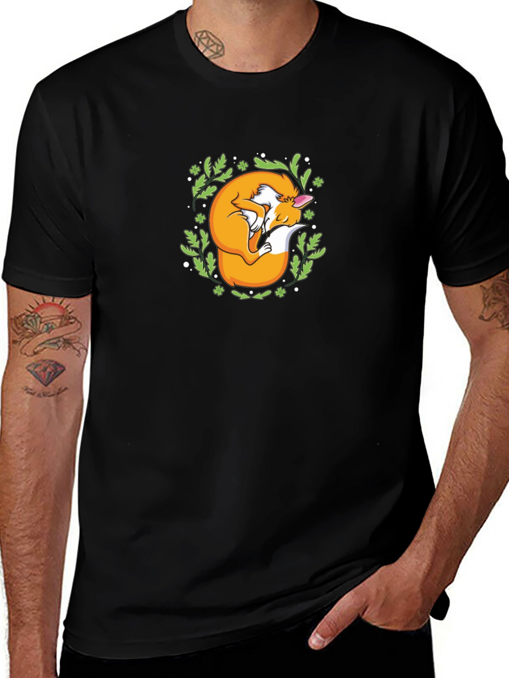 Sleeping Fox T-Shirt - Cozy & Stylish