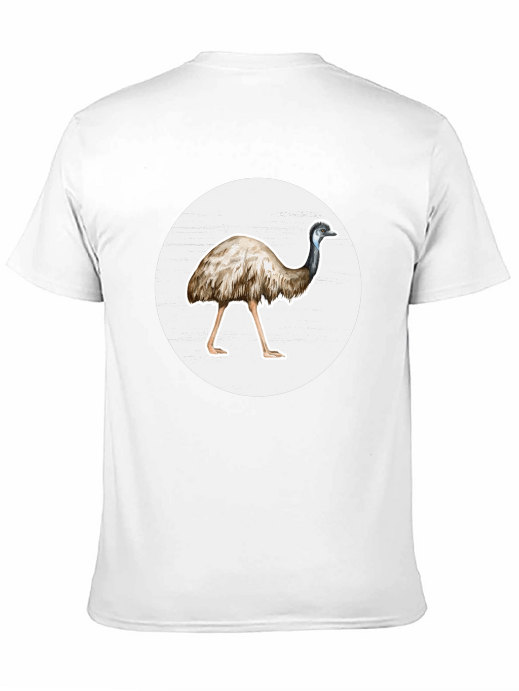 Emu Graphic T-Shirt - Casual Black Tee