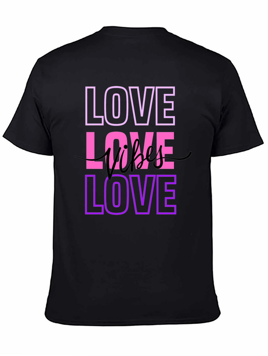 Love Vibes T-Shirt - Stylish Graphic Tee