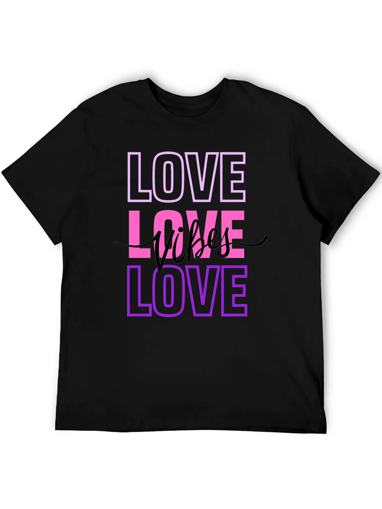 Love Vibes T-Shirt - Stylish Graphic Tee
