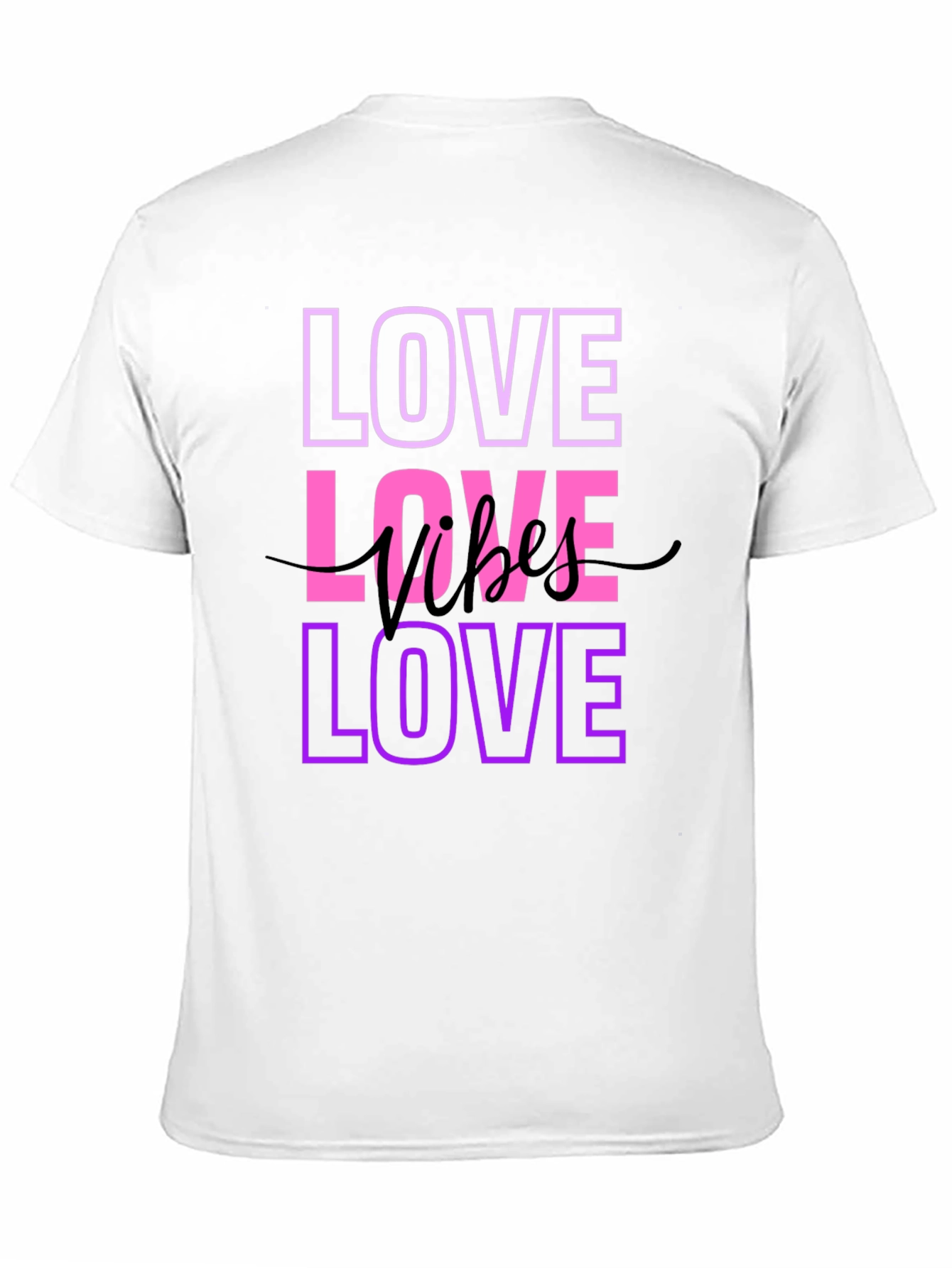 Love Vibes T-Shirt - Stylish Graphic Tee