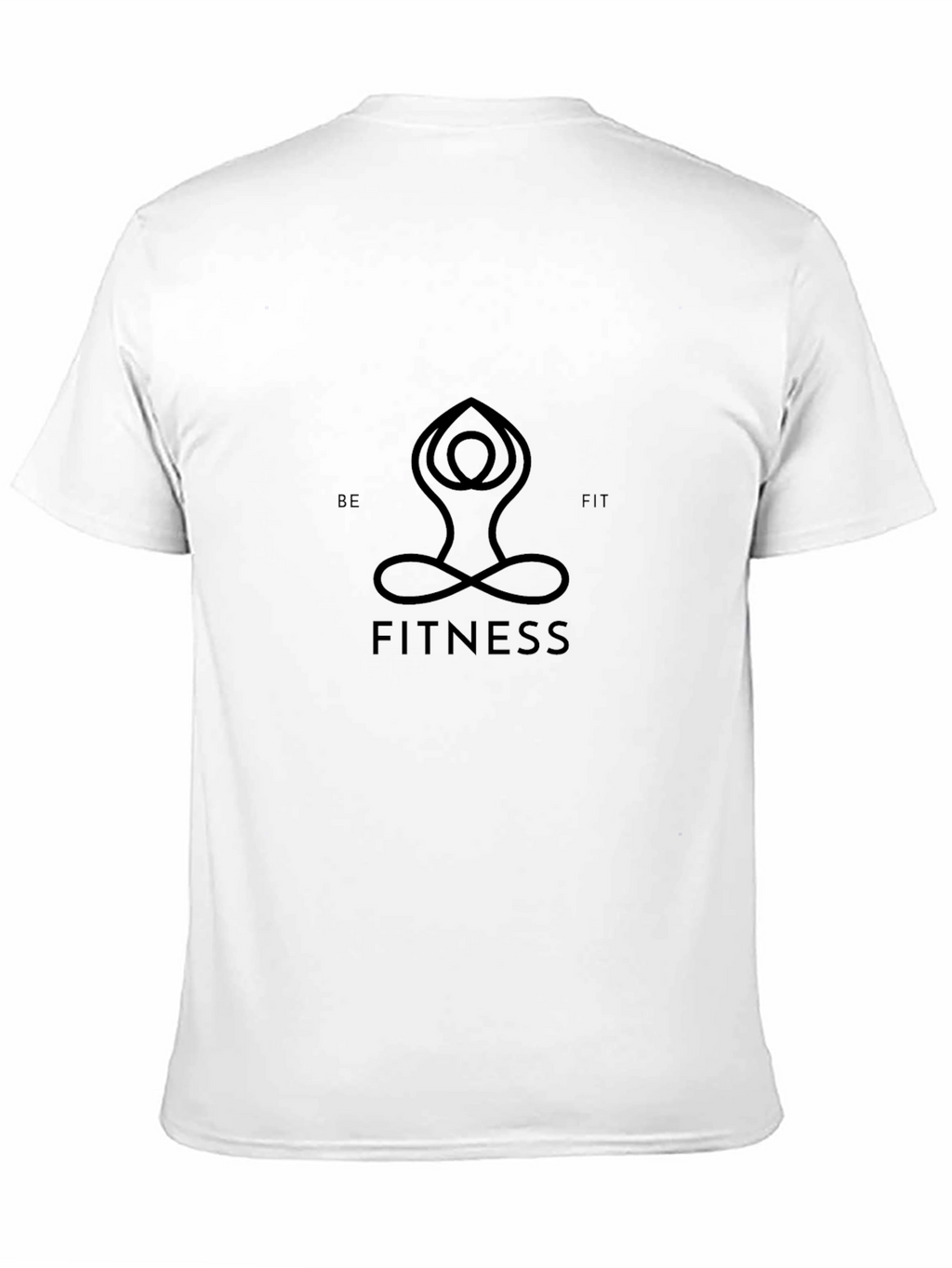 Fitness Yoga Black T-Shirt