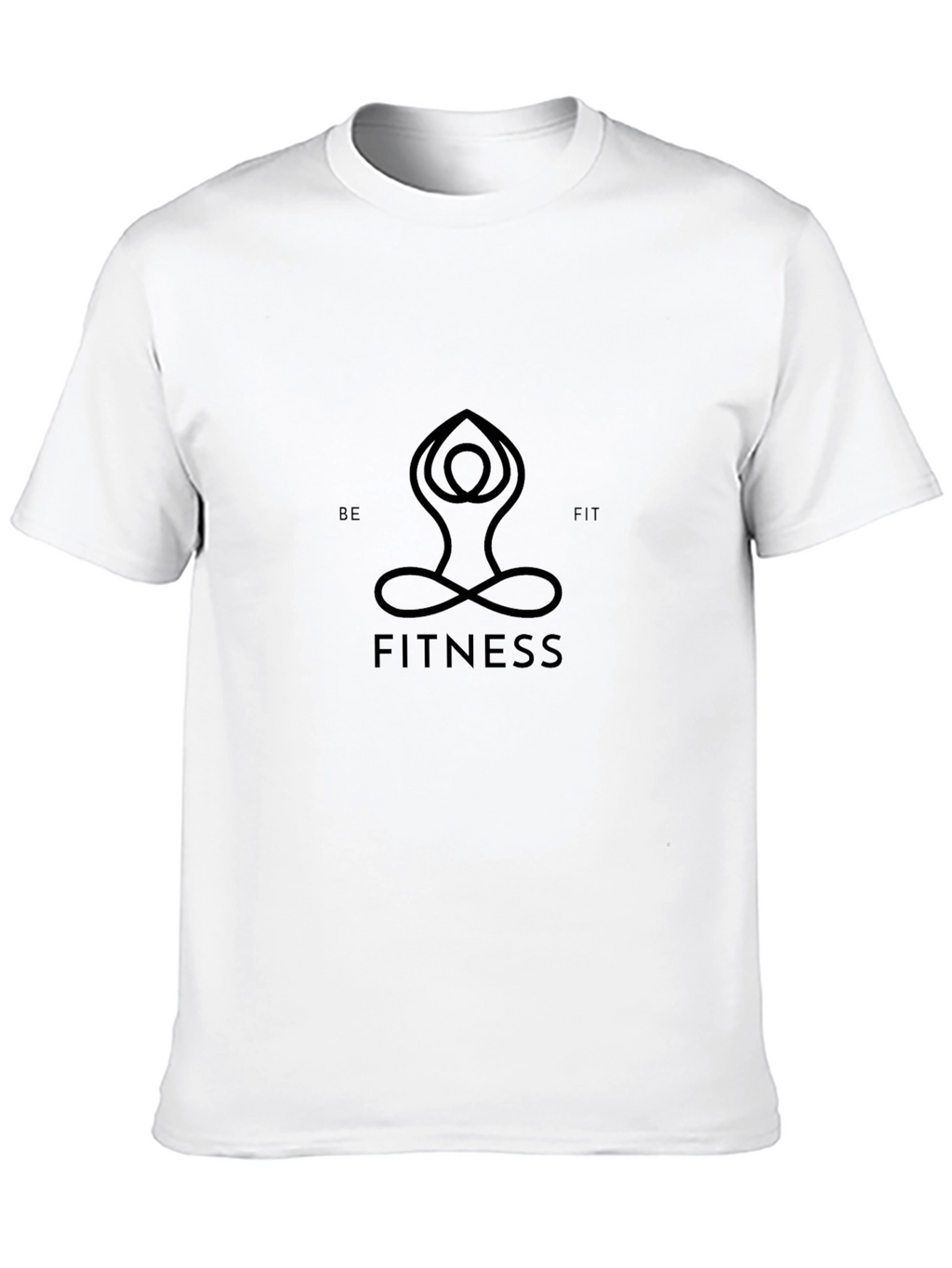 Fitness Yoga Black T-Shirt