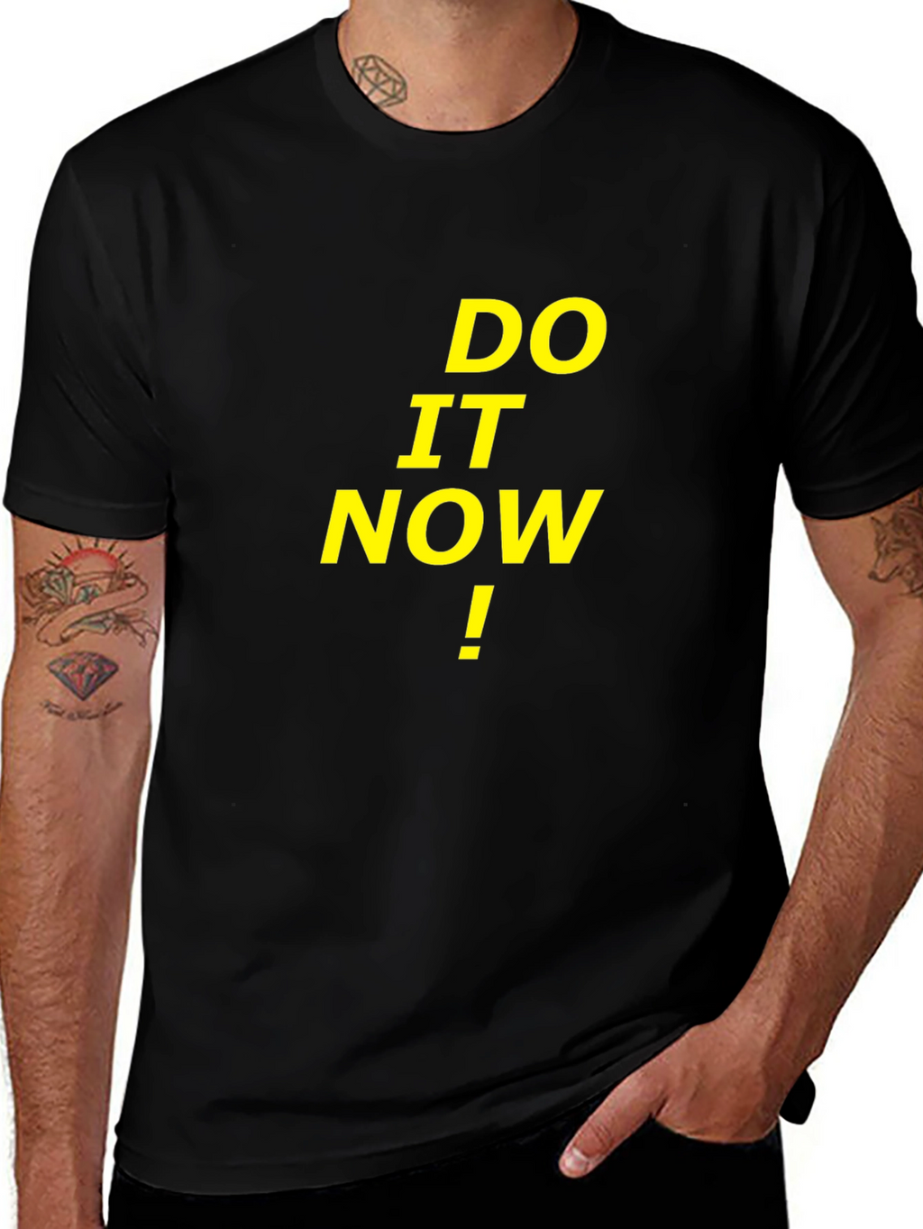 Do It Now Black T-Shirt