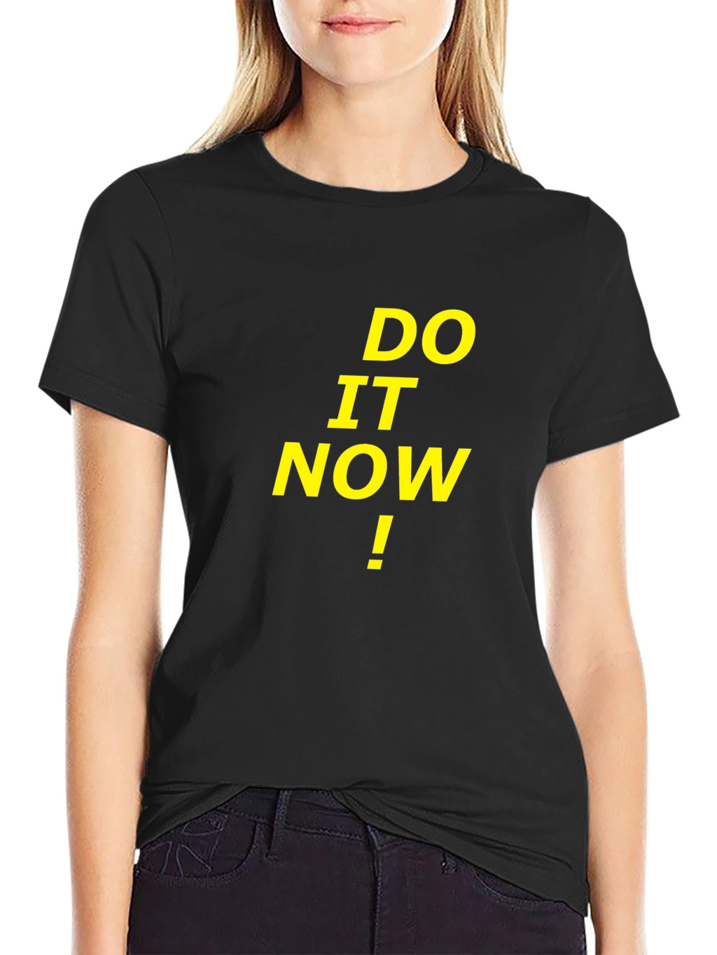 Do It Now Black T-Shirt