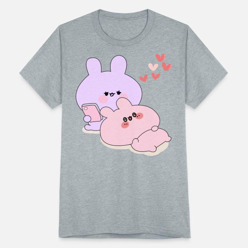 Pink Chilling with Blue