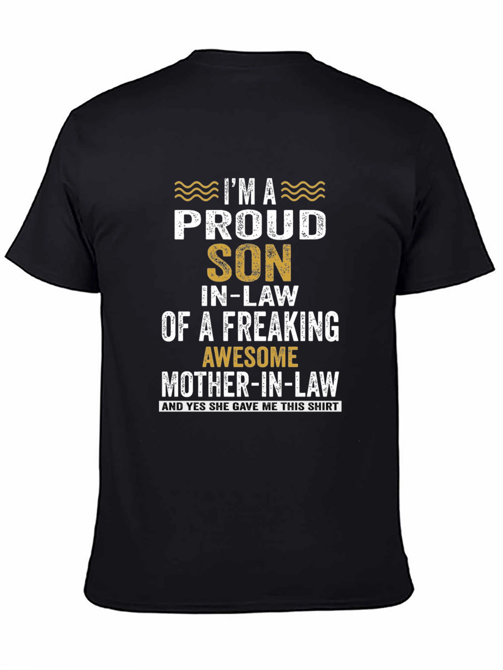 Proud Son-in-Law Graphic T-Shirt
