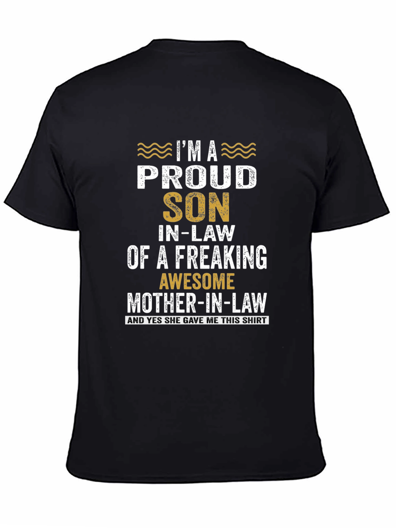 Proud Son-in-Law Graphic T-Shirt