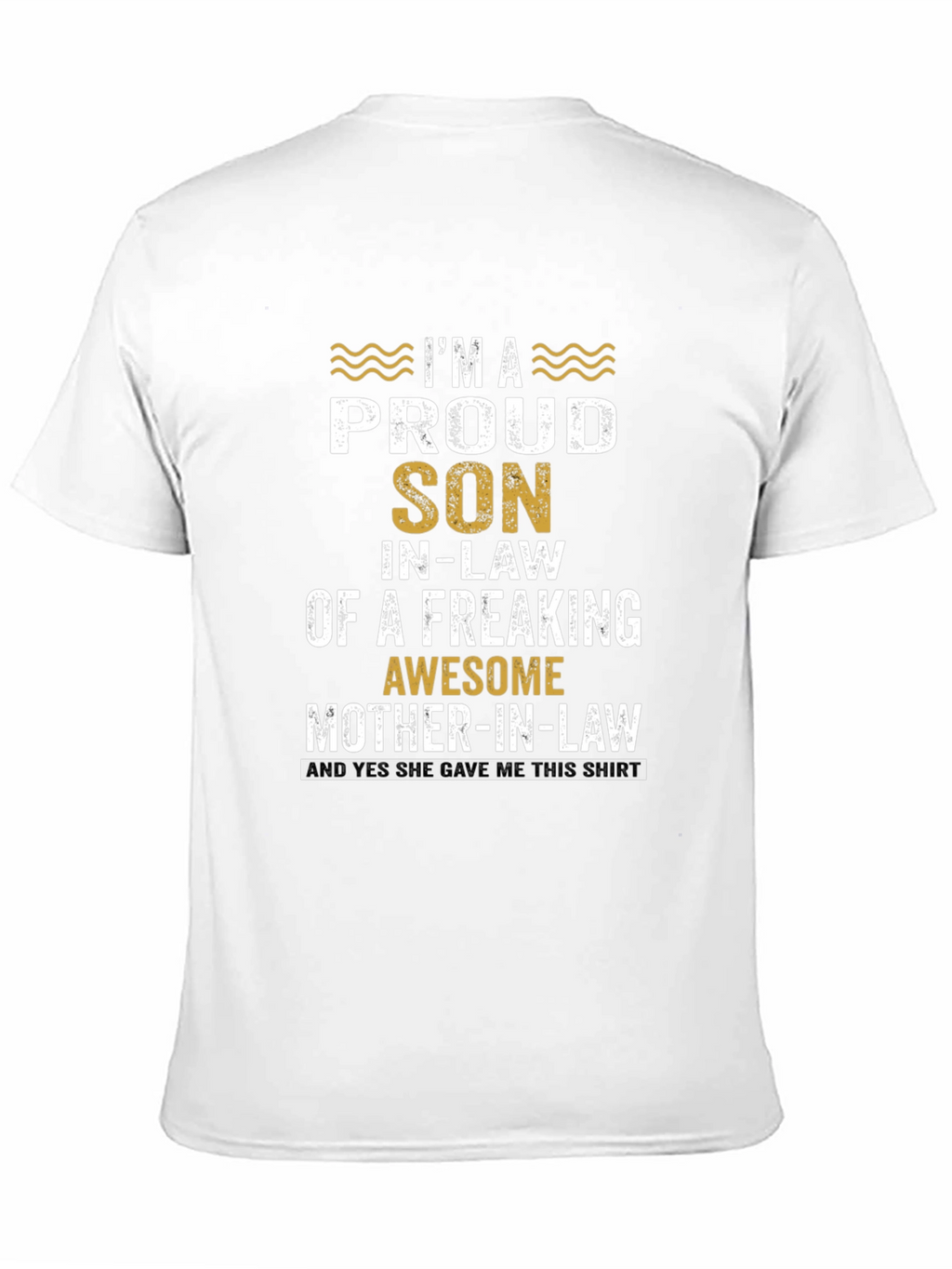 Proud Son-in-Law Graphic T-Shirt