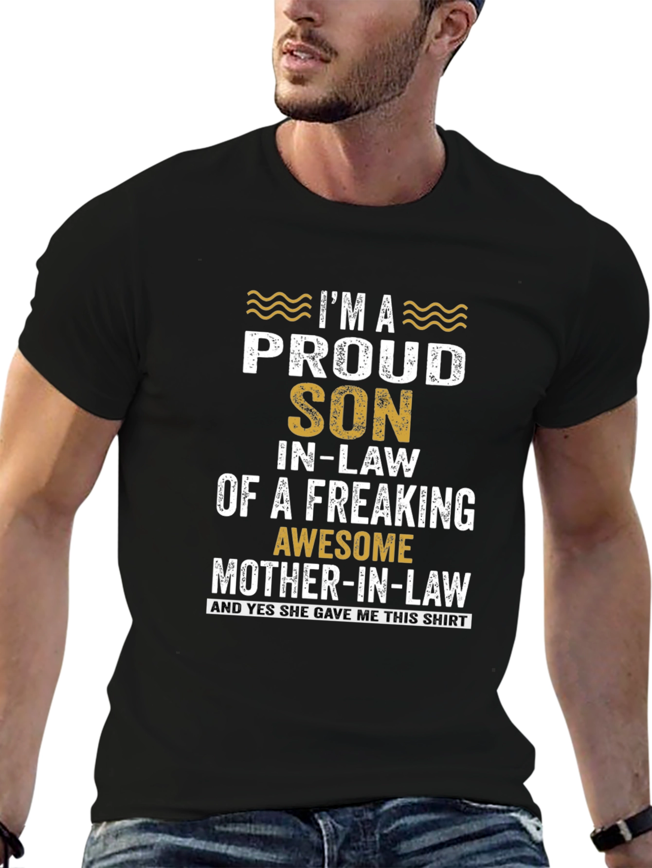 Proud Son-in-Law Graphic T-Shirt