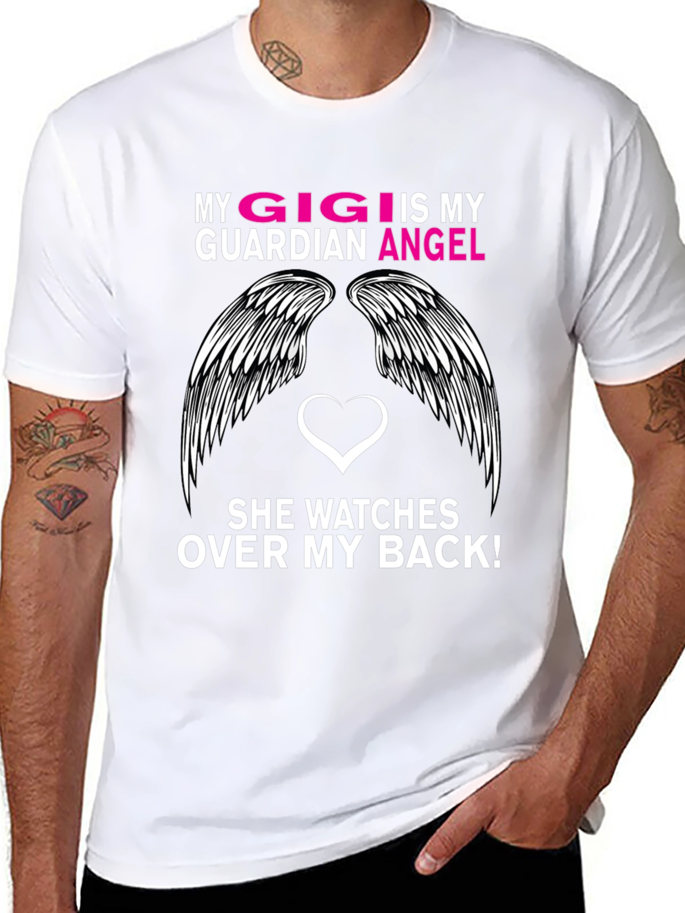 My Gigi is My Guardian Angel T-Shirt