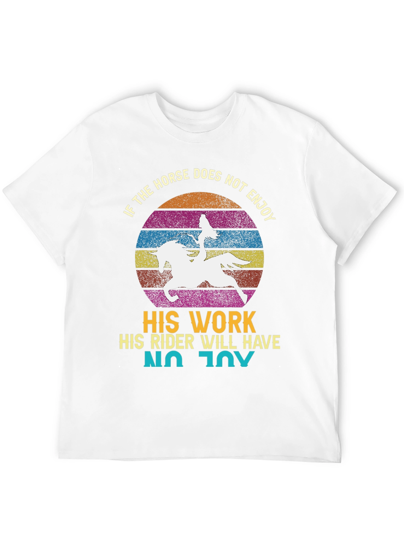 Horse Lover Graphic Tee - No Joy Rider