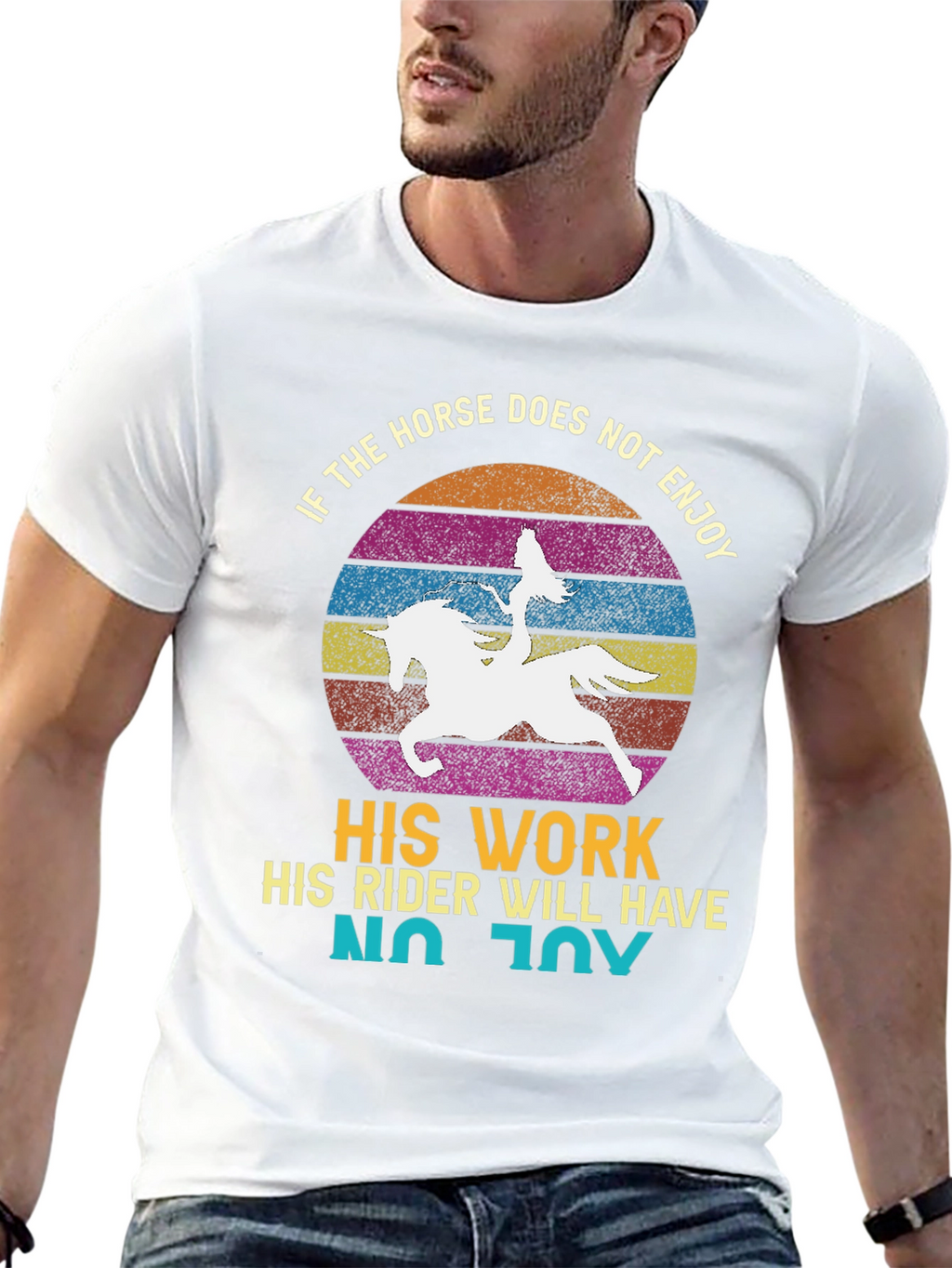 Horse Lover Graphic Tee - No Joy Rider