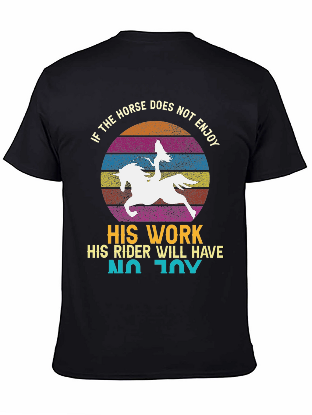 Horse Lover Graphic Tee - No Joy Rider