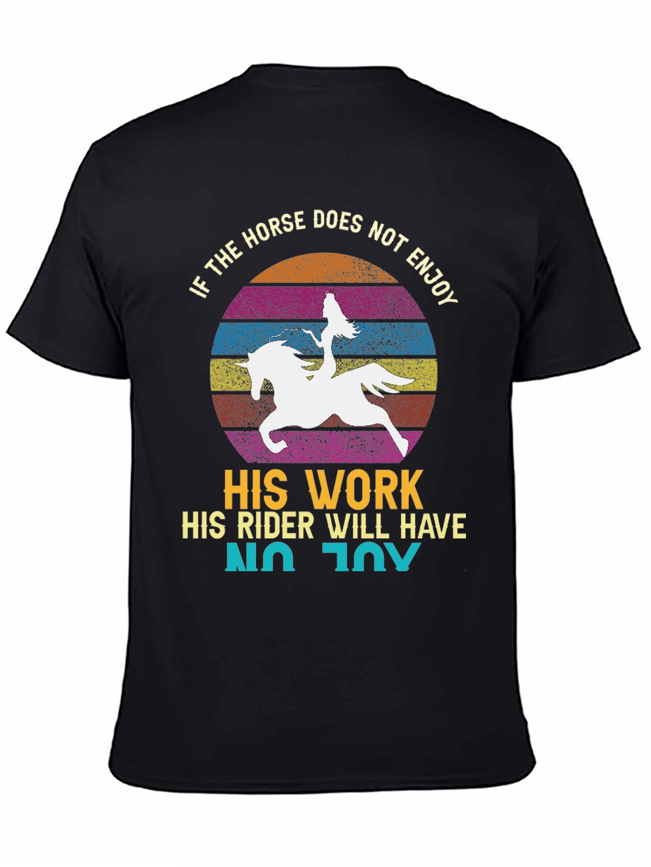 Horse Lover Graphic Tee - No Joy Rider