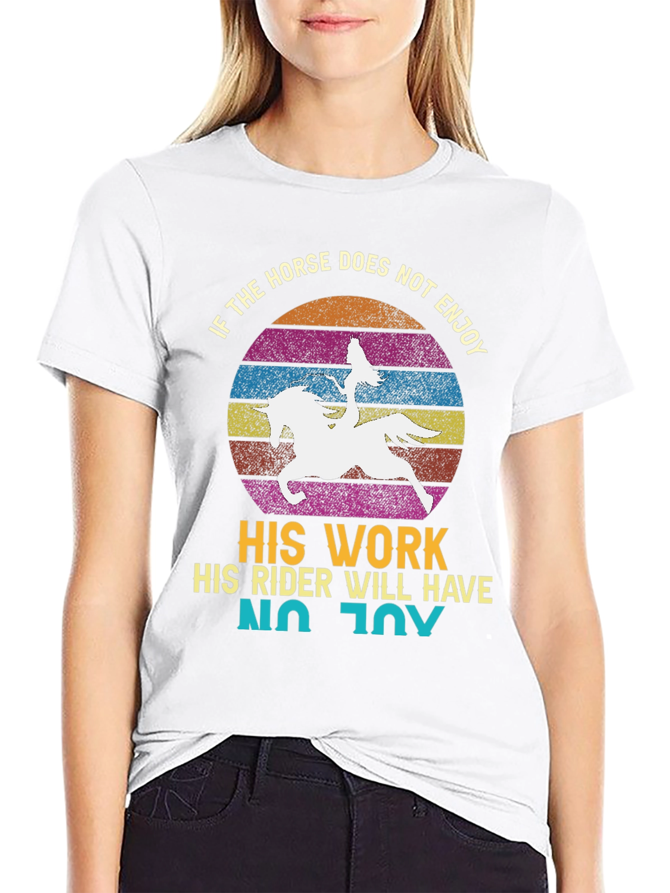Horse Lover Graphic Tee - No Joy Rider