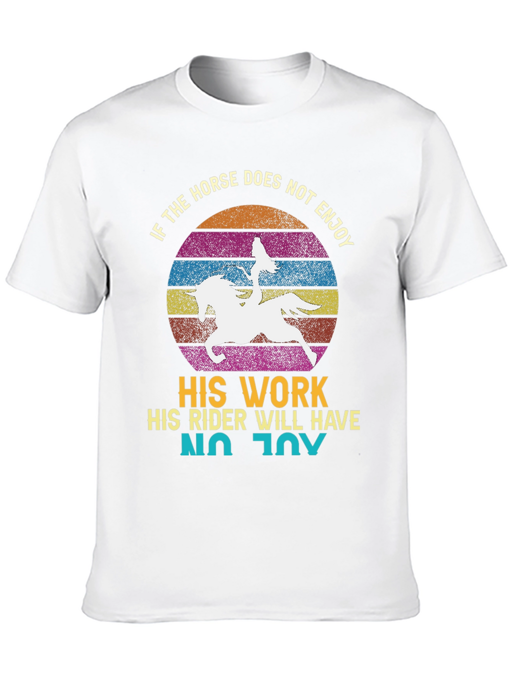 Horse Lover Graphic Tee - No Joy Rider