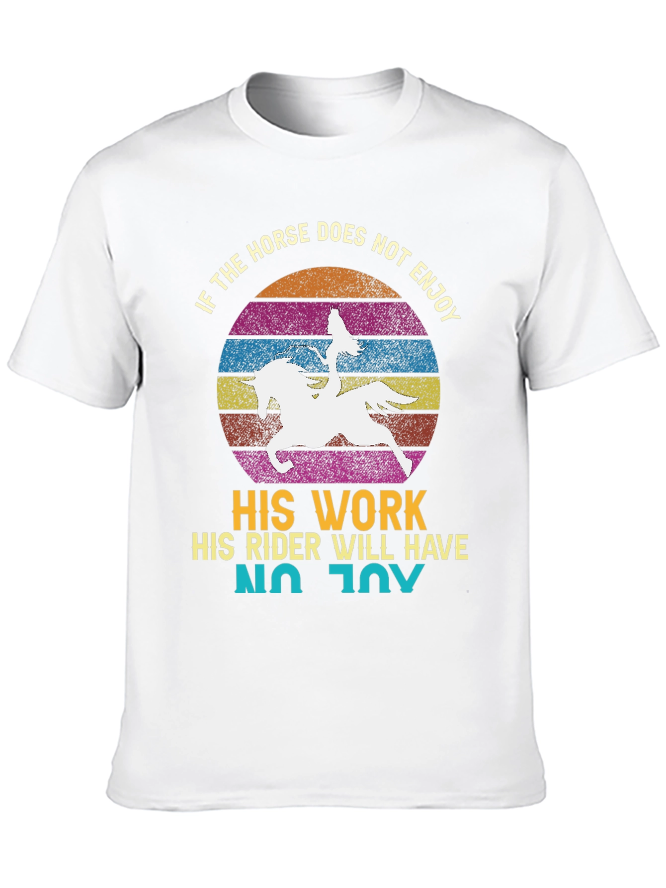 Horse Lover Graphic Tee - No Joy Rider