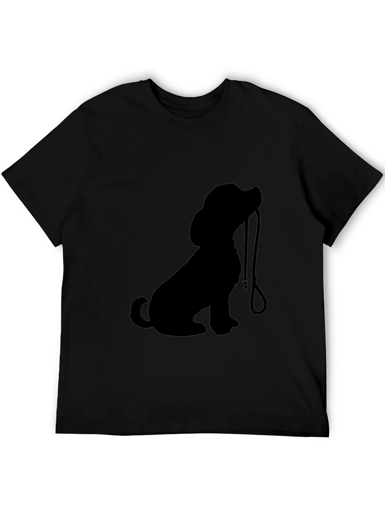 Dog Lovers Black Graphic Tee