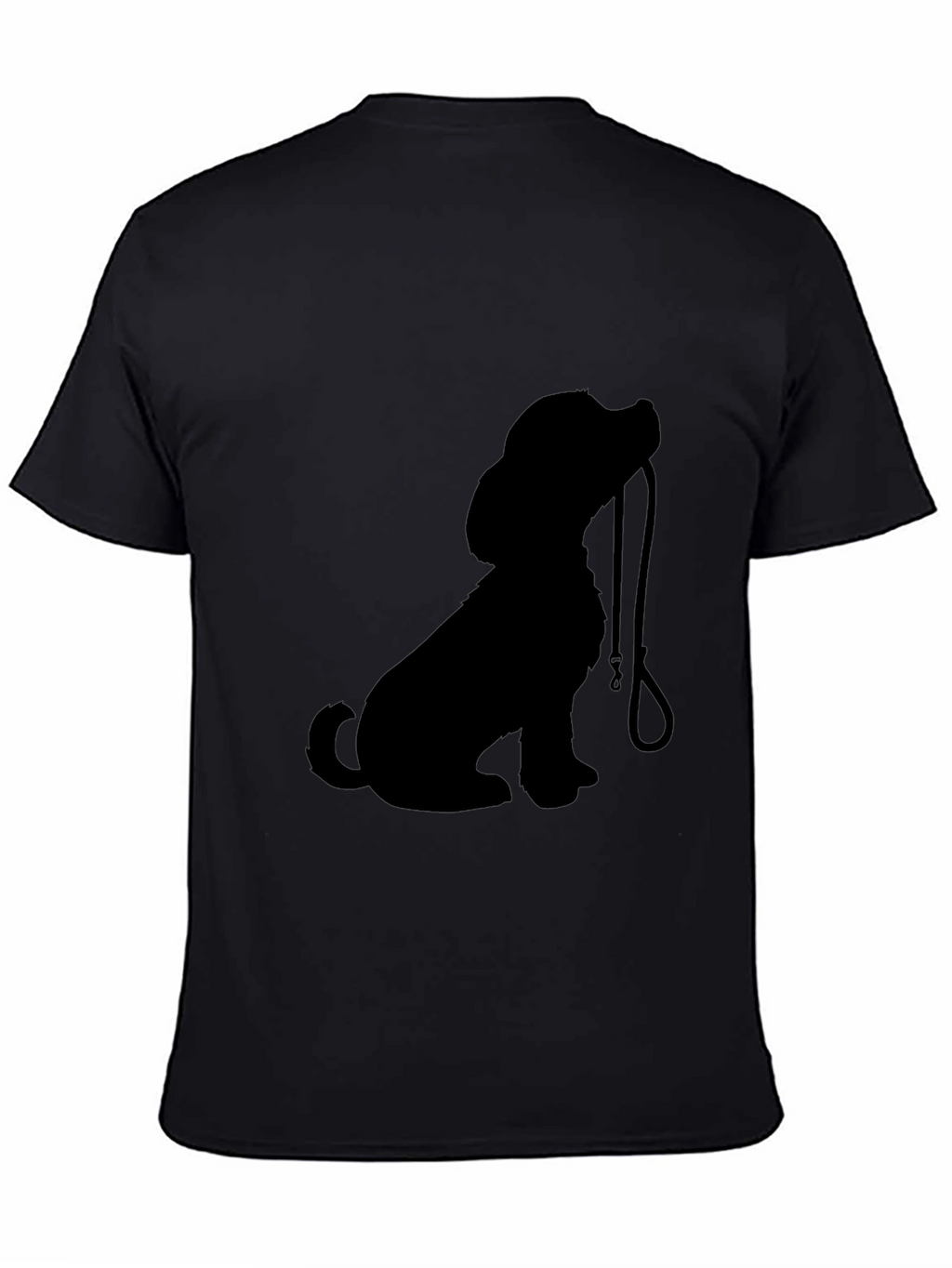 Dog Lovers Black Graphic Tee