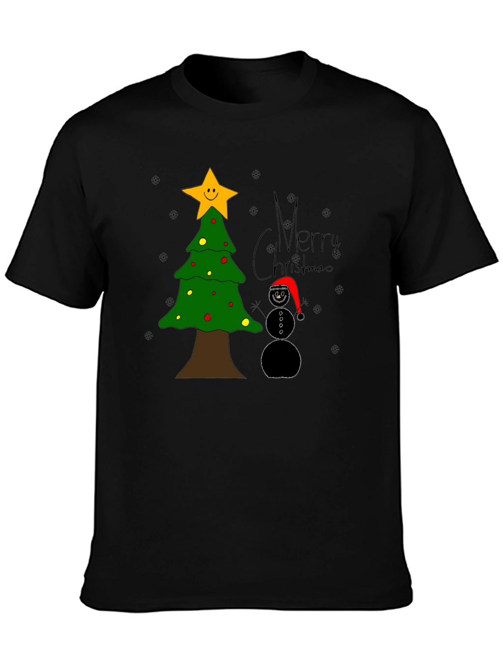Merry Christmas T-Shirt - Holiday Tee