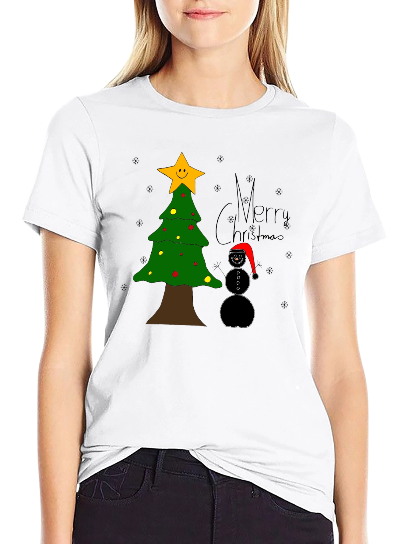 Merry Christmas T-Shirt - Holiday Tee
