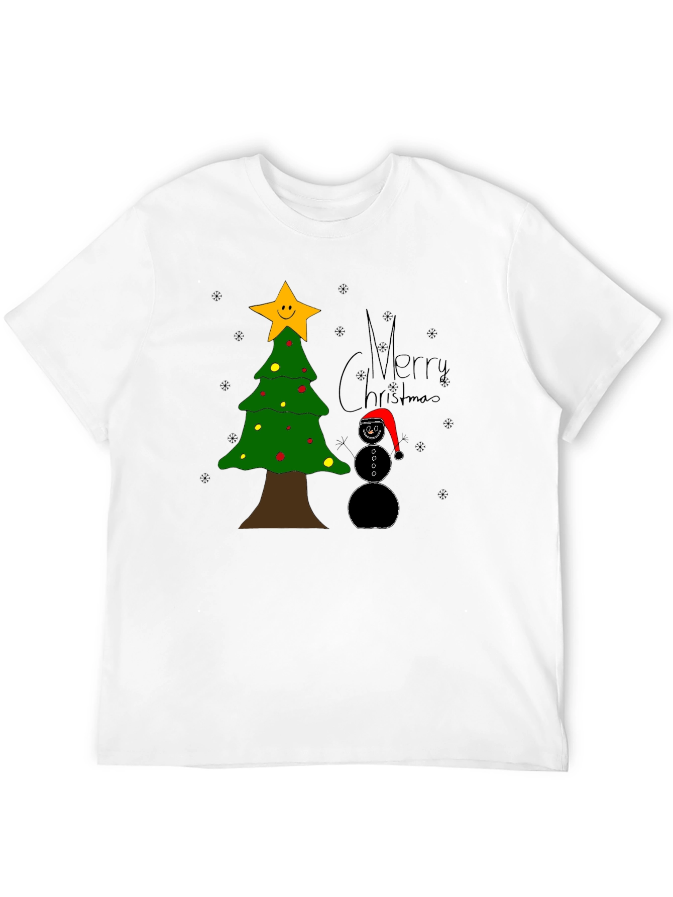 Merry Christmas T-Shirt - Holiday Tee