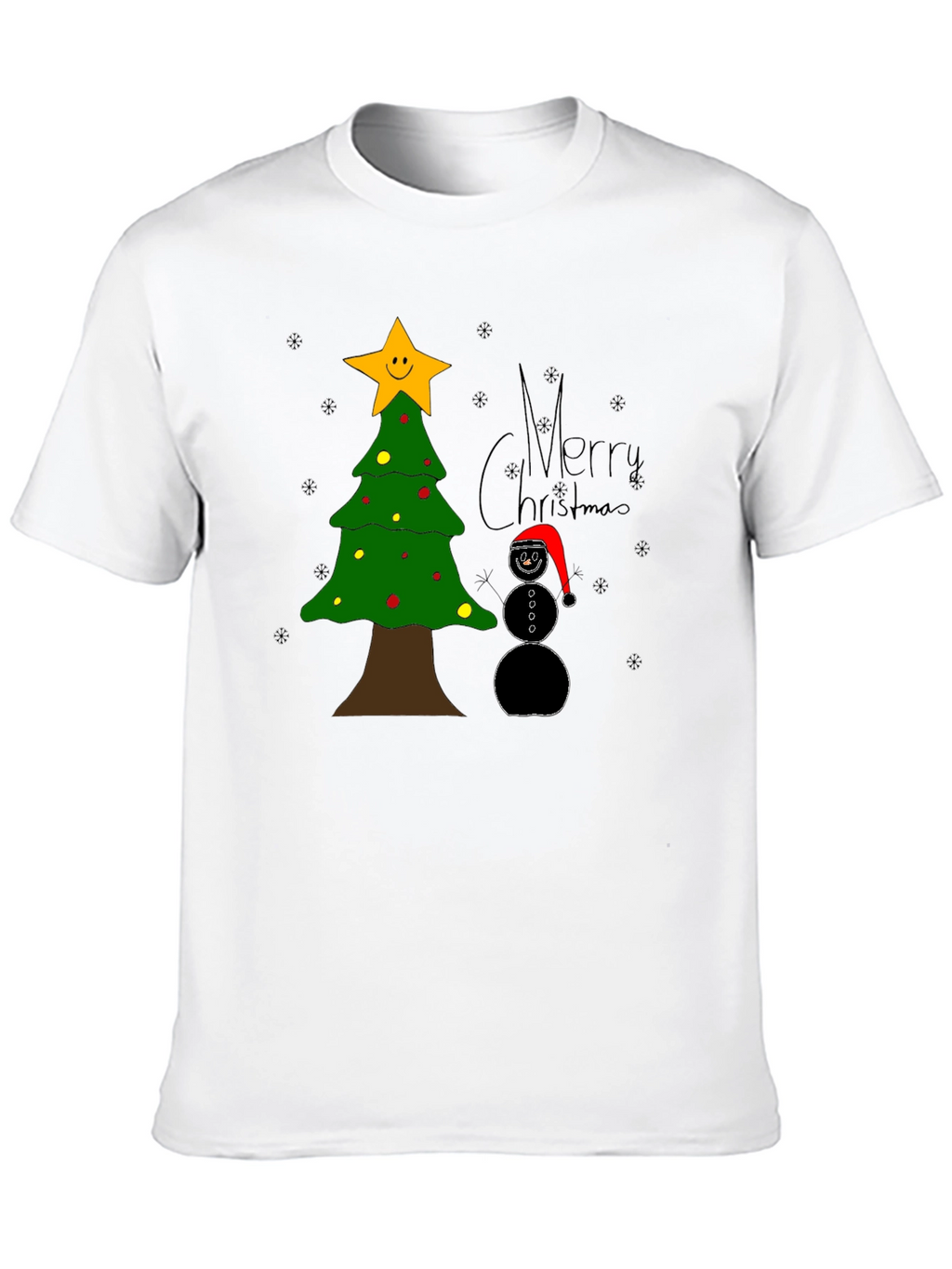 Merry Christmas T-Shirt - Holiday Tee