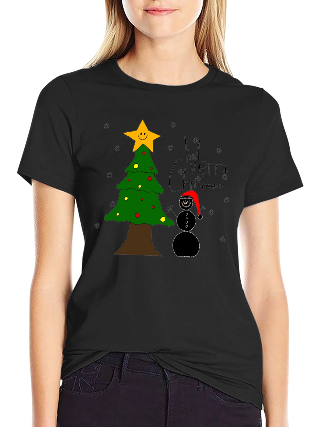Merry Christmas T-Shirt - Holiday Tee