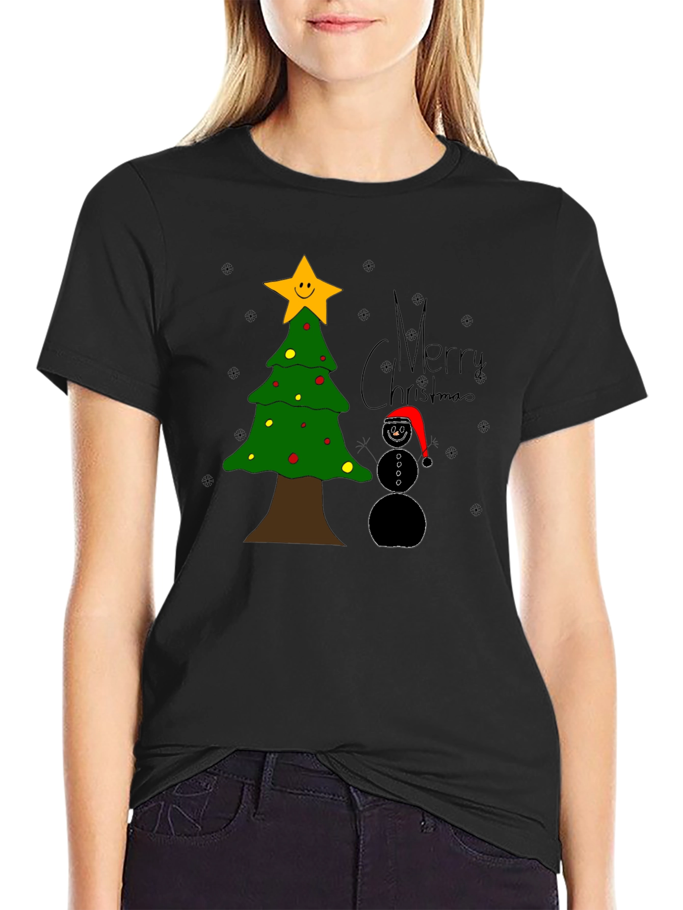 Merry Christmas T-Shirt - Holiday Tee