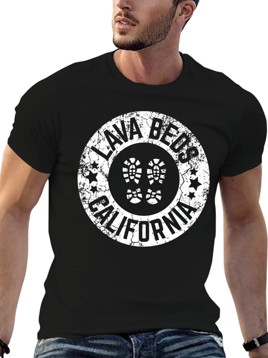 Lava Beds California Graphic T-Shirt