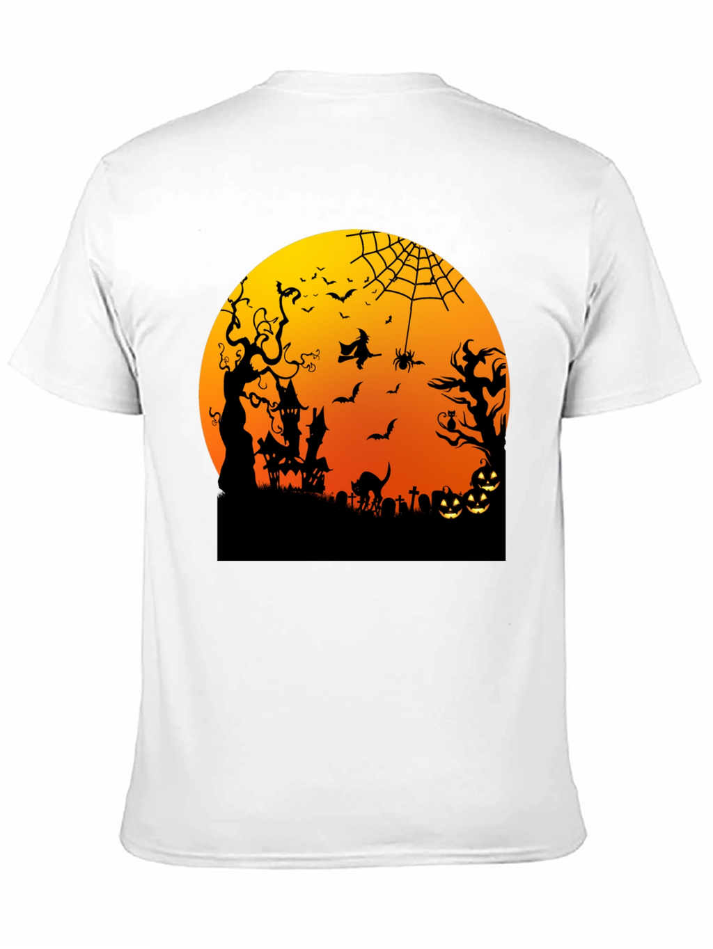 Halloween T-Shirt Spooky Night Scene