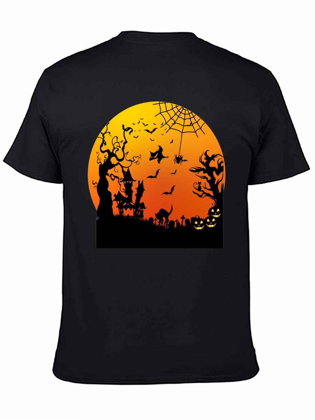 Halloween T-Shirt Spooky Night Scene