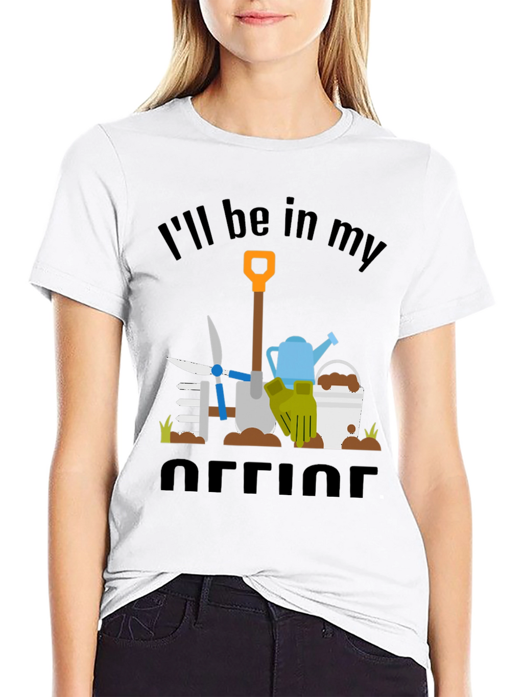 Gardeners Humor T-Shirt: Ill Be In My Office
