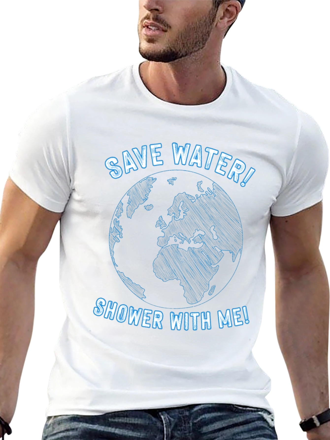 Save Water Shower With Me Graphic Tee