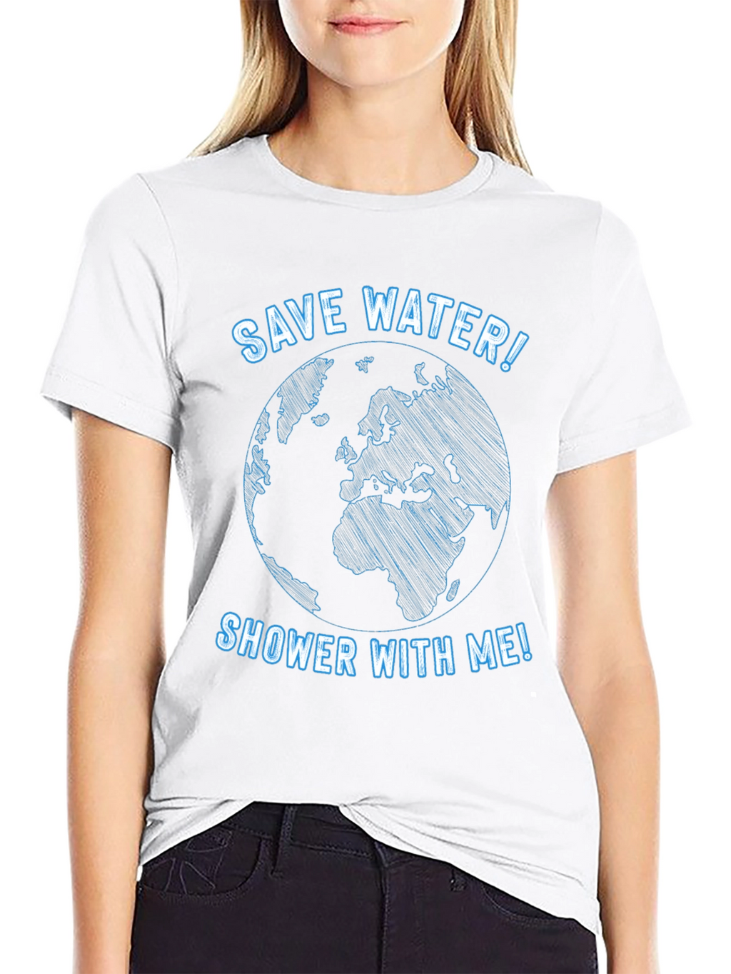 Save Water Shower With Me Graphic Tee
