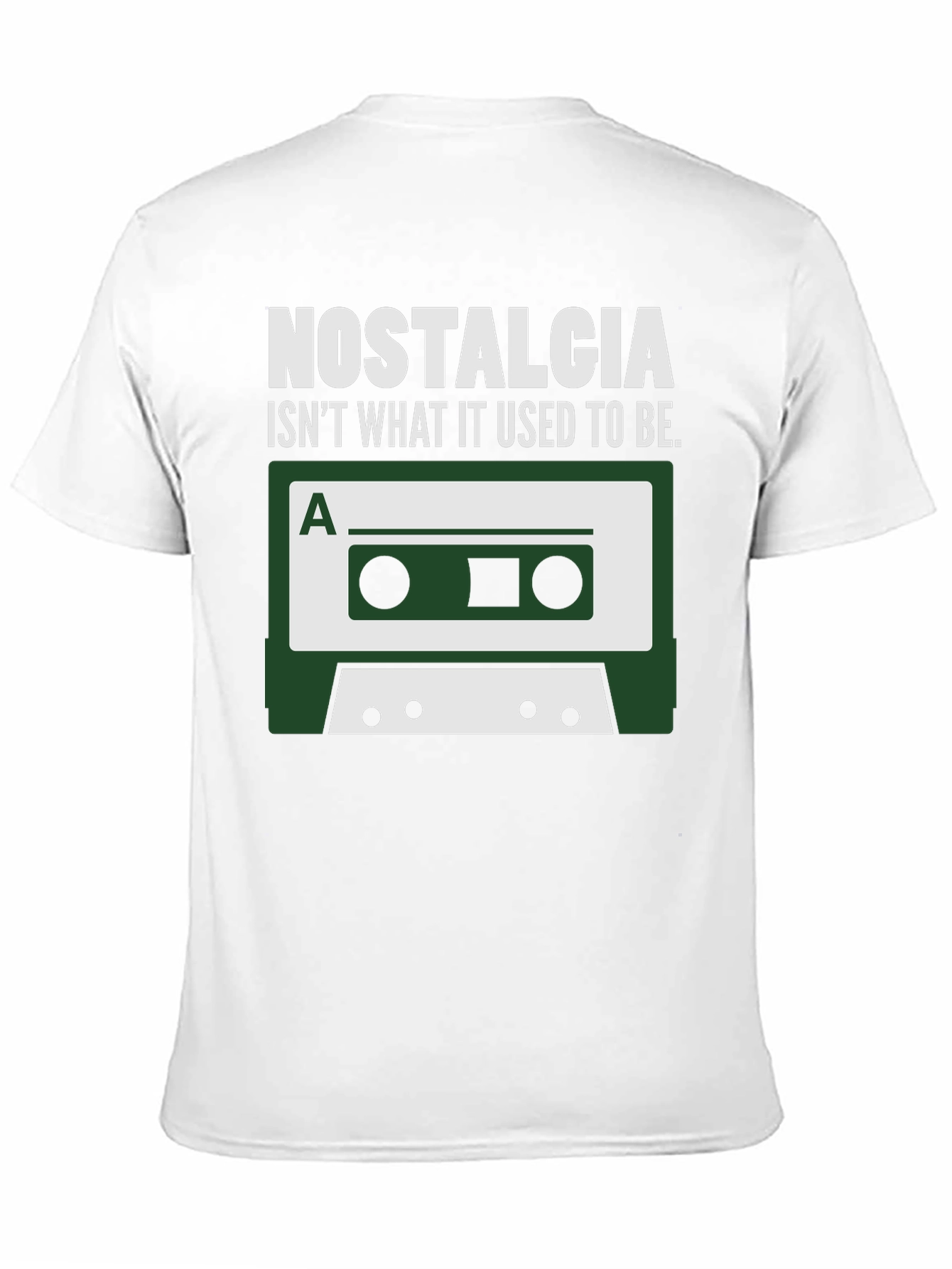 Nostalgia Cassette Tape Funny Graphic T-Shirt