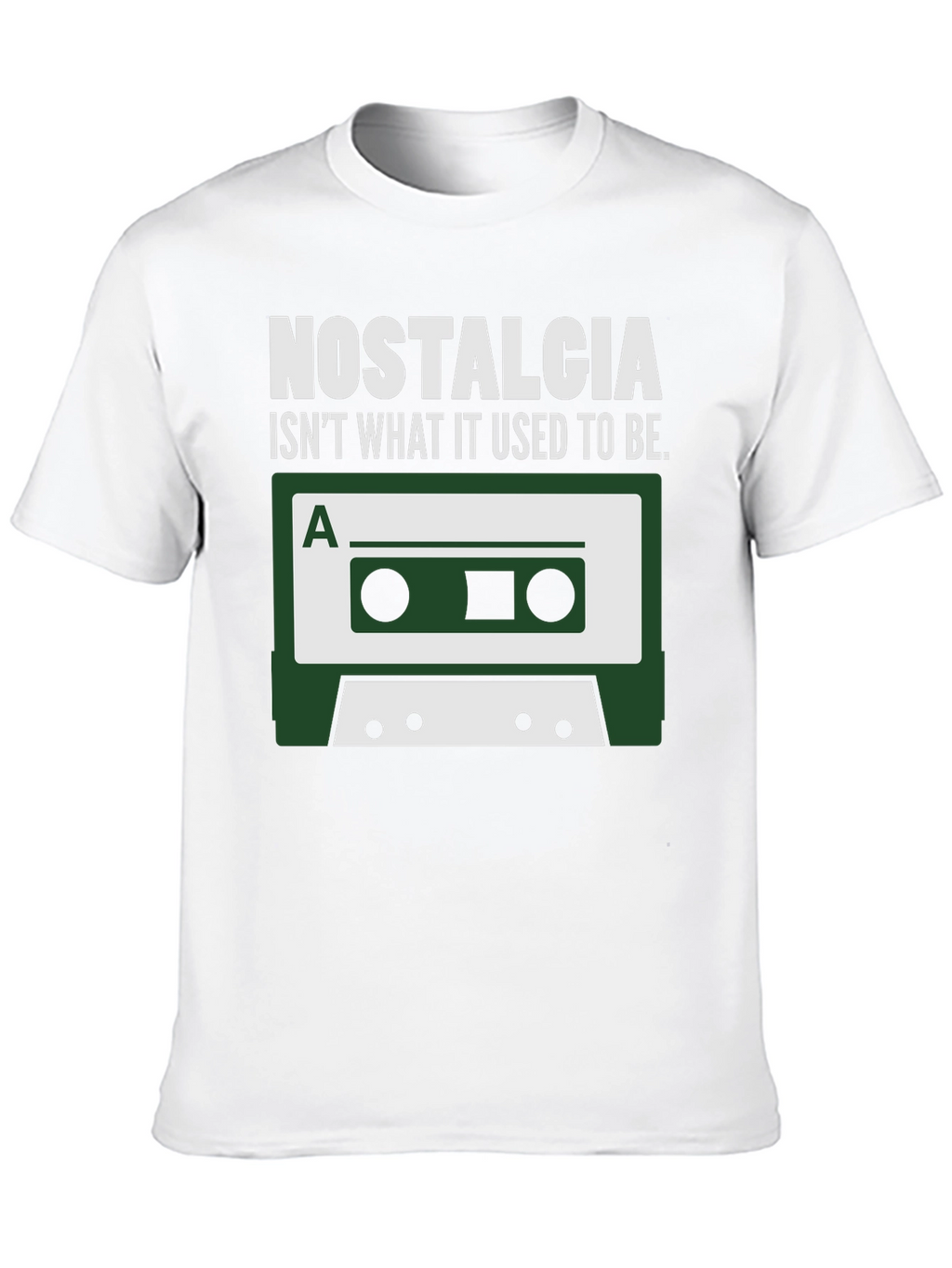 Nostalgia Cassette Tape Funny Graphic T-Shirt
