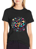 Bold Graphic Tee - R3B Design Black T-Shirt