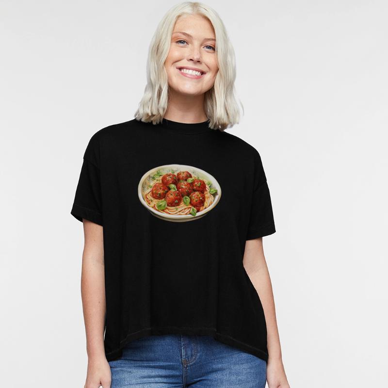 Plate of Spaghetti And Meatballs